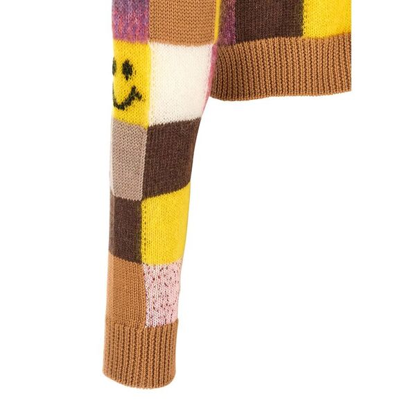 Smiley® E Moschino Women's Teddy Bear Cardigan